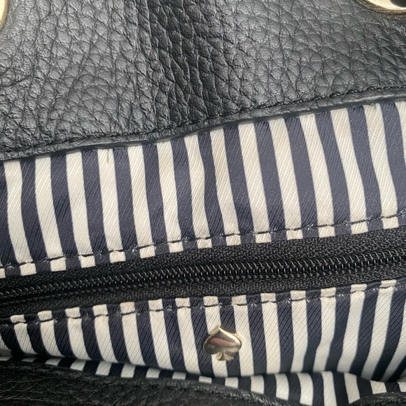 Kate Spade Black Backpack Pebbled Leather - Picture 9 of 13